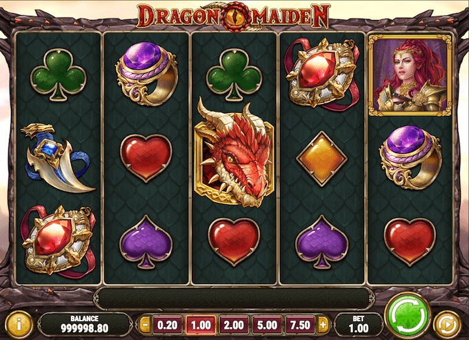 Spil Dragon Maiden hos Goliath Casino